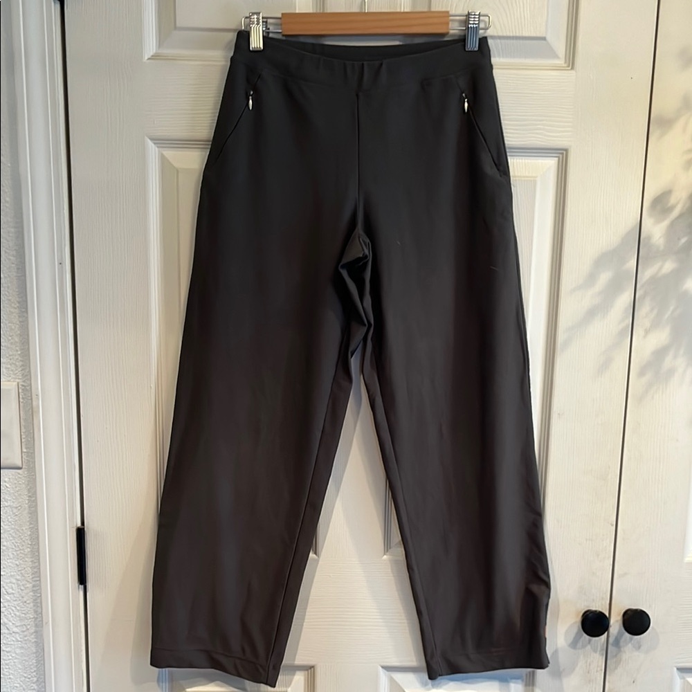 Lucy Gray Textured Sweatpants with Relaxed Fit